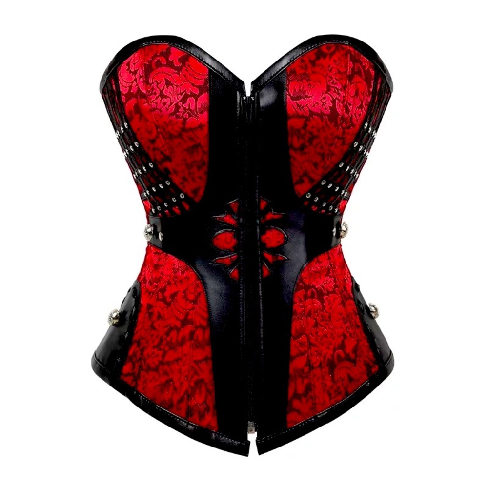 New Beautiful Red Corset! Great for Valentines Day!